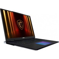 MSI Laptop Titan 18 HX AI A2XWIG-073 / Intel Core Ultra 9-285HX, 18", 3840x2400, 64GB, 6TB SSD, RTX 5080, Windows 11 Pro, srebrna